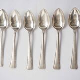 Set of 6 tablespoons silver