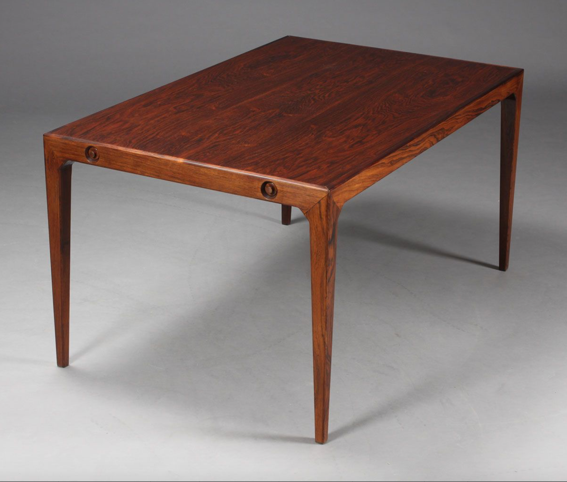 Mid-Century Danish Palisander Dining Table by Kai Winding, 1960s