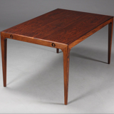 Table à manger mi-siècle palisandre danois par Kai Winding années 1960