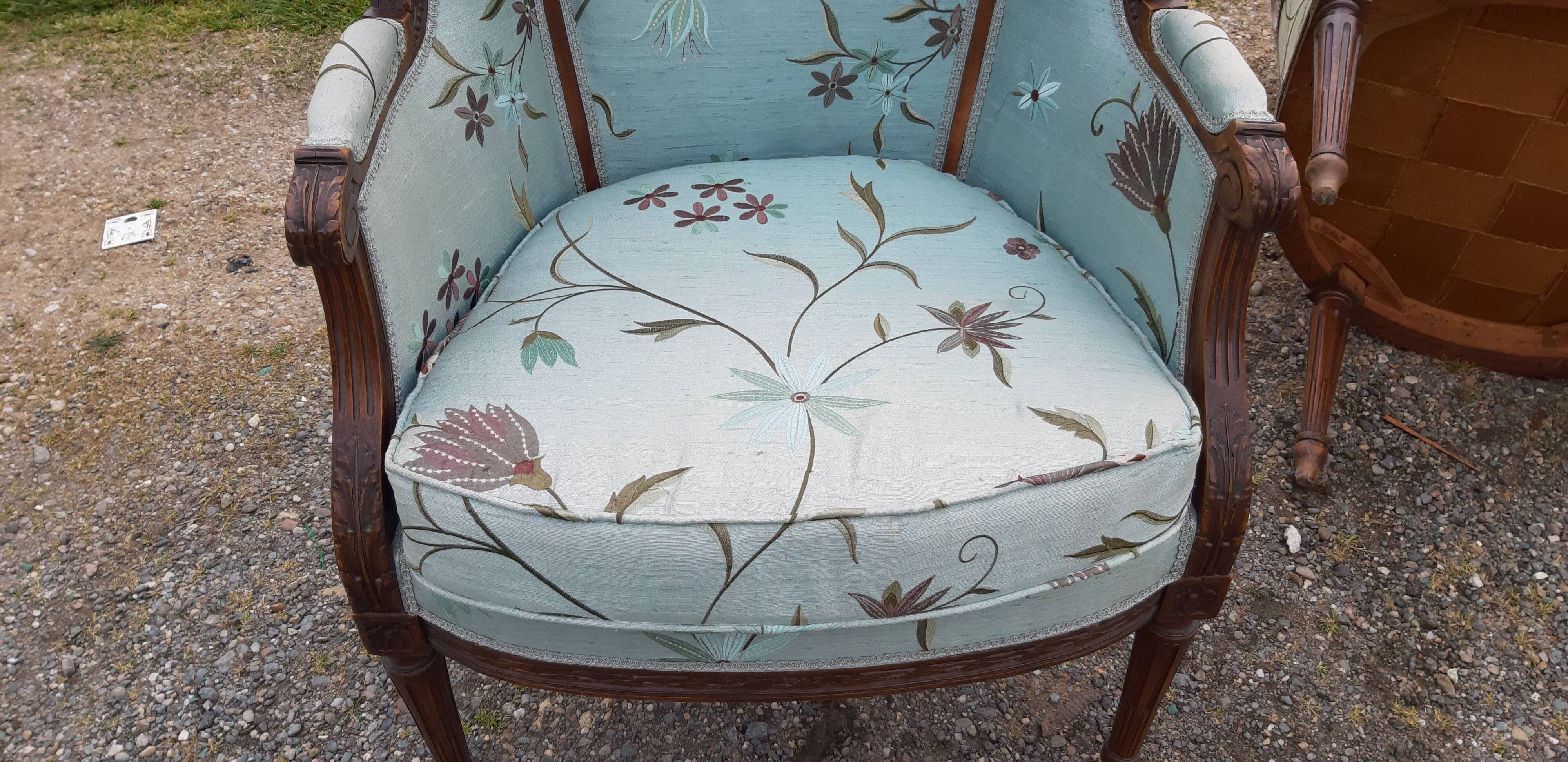 Pair of Cabriolet Armchairs