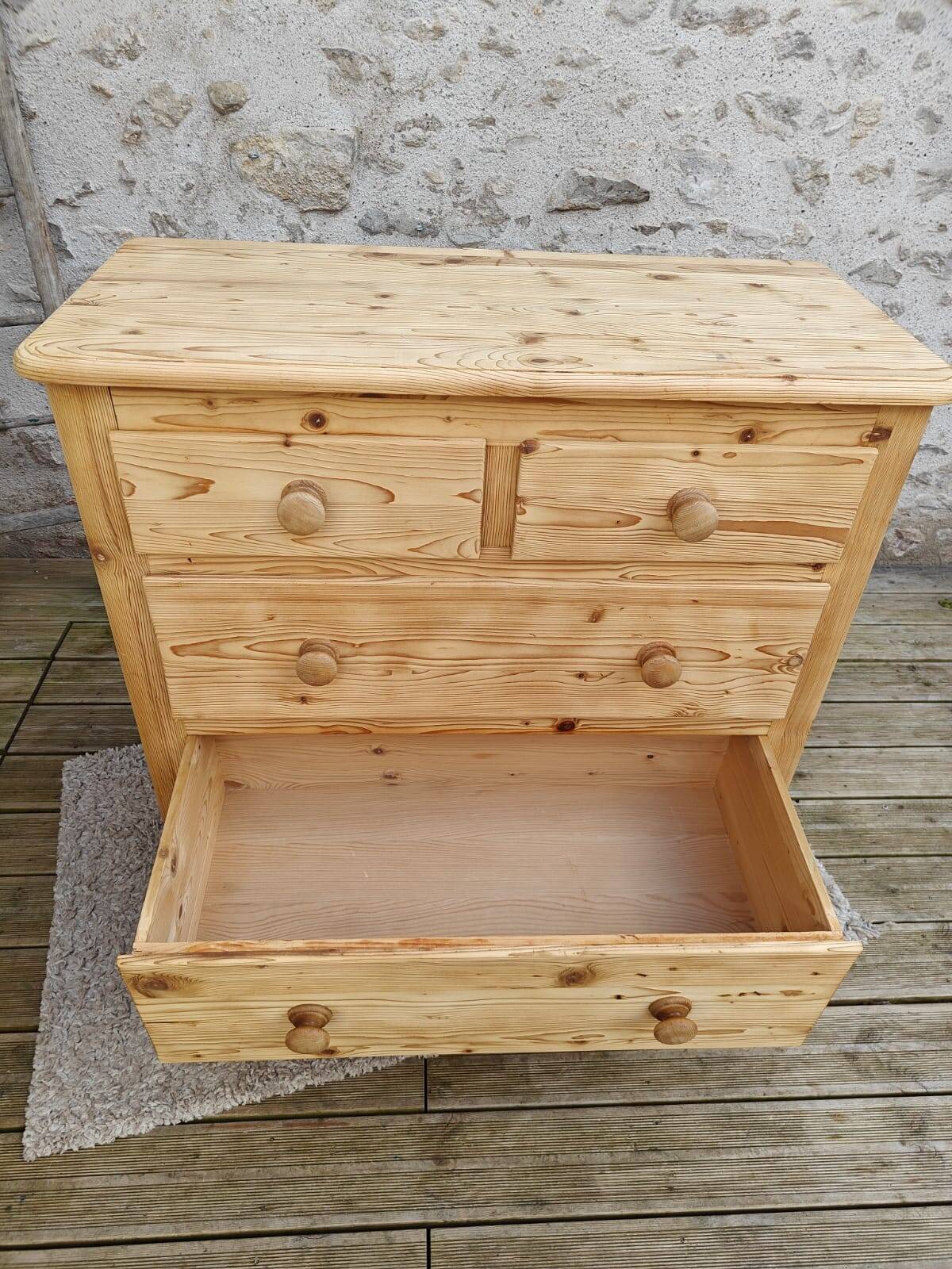 Commode anglaise Vintage