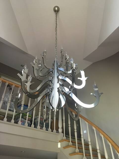 Chandelier cathedral Brand Van Egmond 18 bulbs