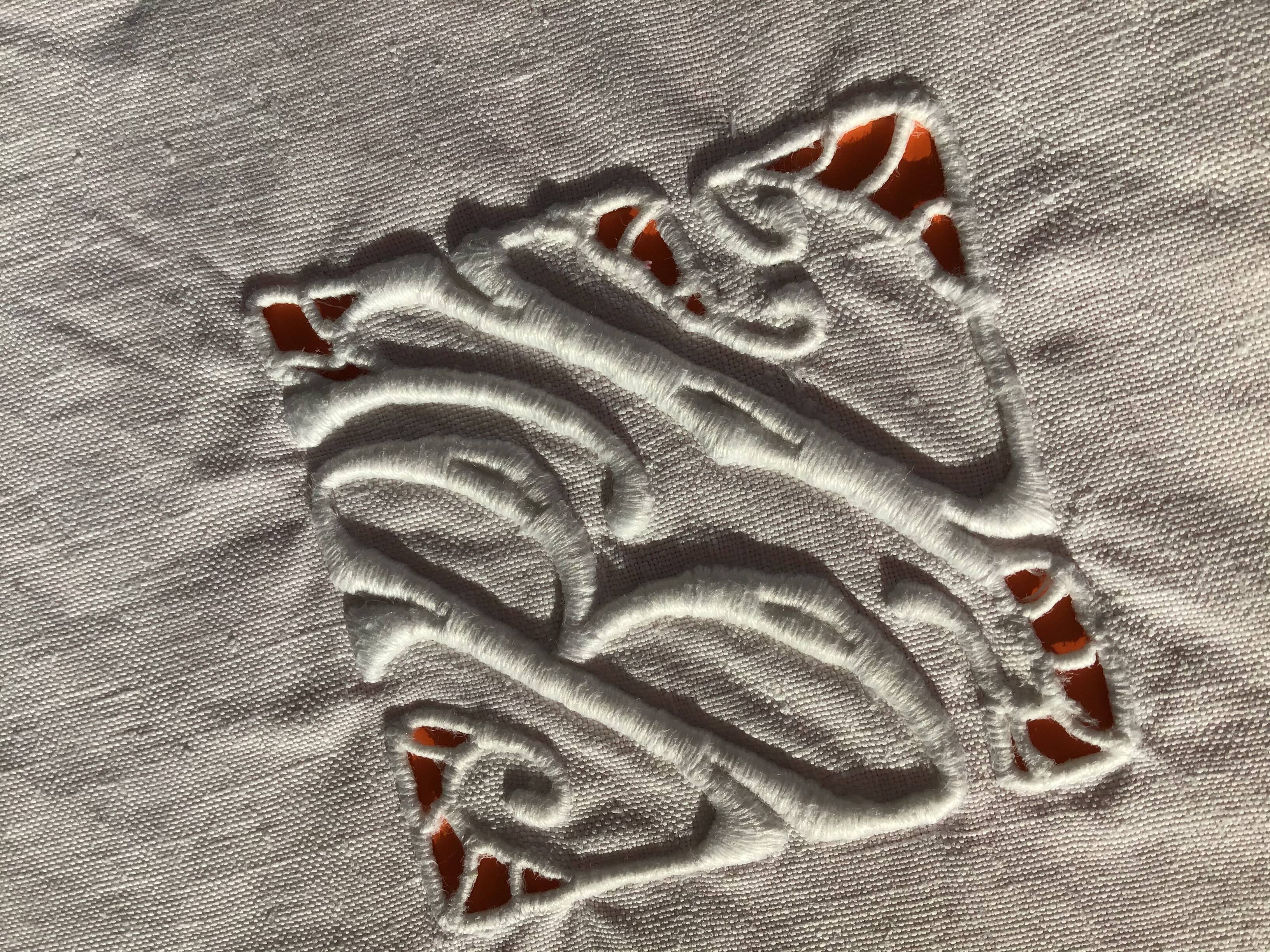 5 square towels BL open 63x63cm