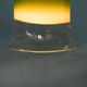 Minimalist glass pendant light Peil & Putzler from the space age