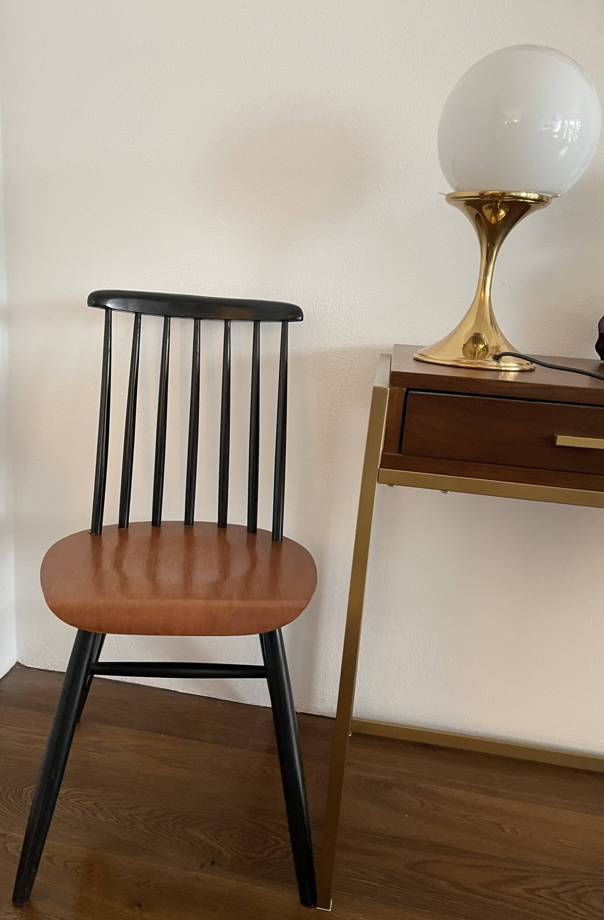 2 Danish "Fanett" chairs, Ilmari Tapiovaara