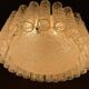 Mid-century ceiling lamp by Doria Leuchten, Germany, 1970s.