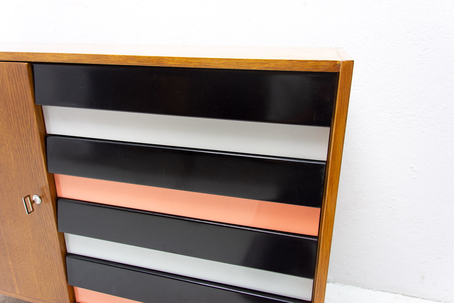 Mid century chest of drawers U-458 by Jiri Jiroutek, Czechoslovakia, 1960´s