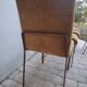 Set of 6 velvet chairs and armchairs
