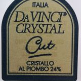 Da Vinci crystal whiskey decanter