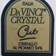 Carafe whisky cristal Da Vinci