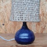 Lampe en grès vernissé 1960