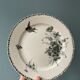 Set of 9 flat plates Terre de Fer XIXth Grand Dépôt E.Bourgeois