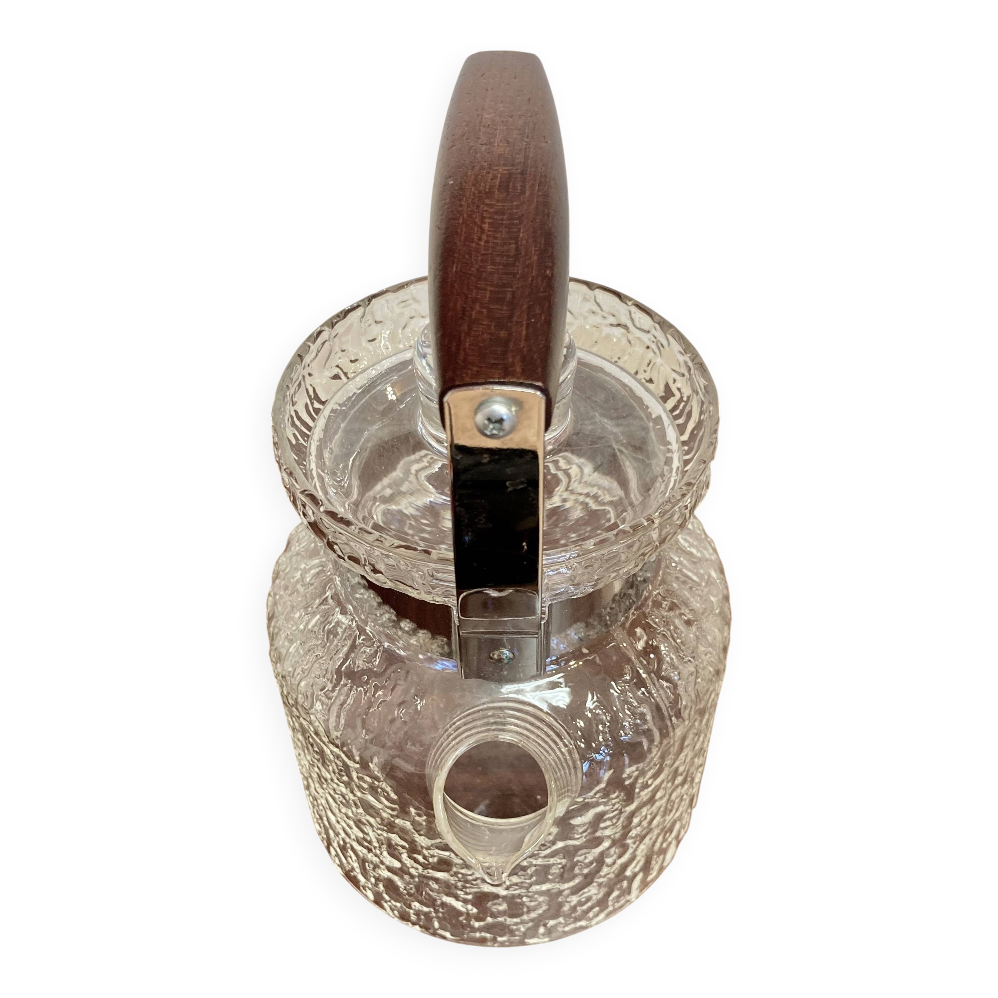 Théière scandinave en verre, 1950