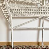 Rattan headboard