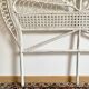 Rattan headboard