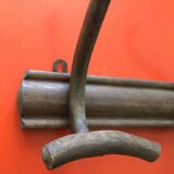 Vintage Curved Wooden Wall Coat Rack in Thonet Style