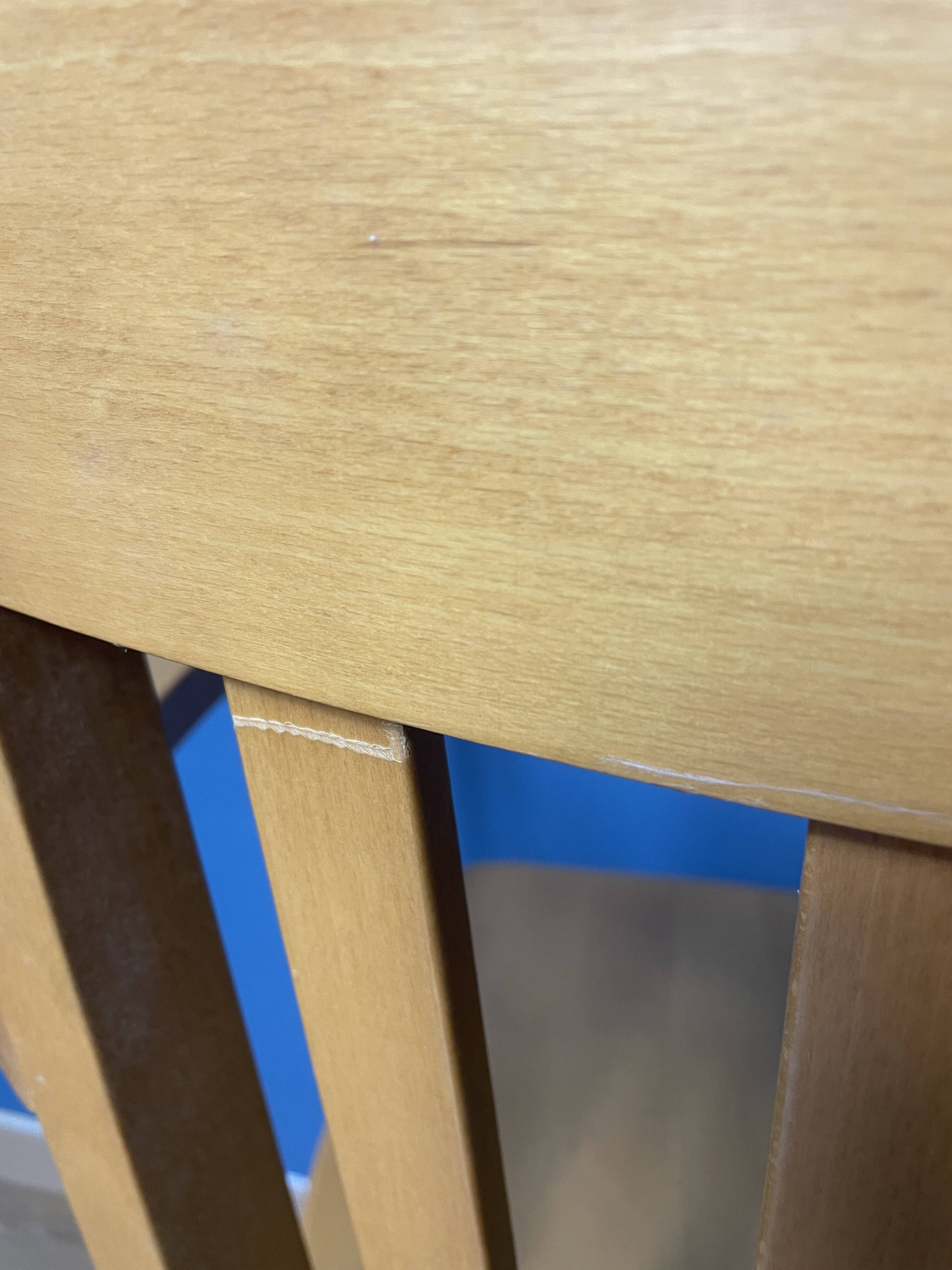Vintage IKEA office chair Joel model solid pine