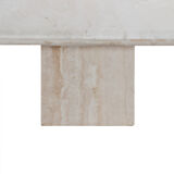 Vintage travertine coffee / side table