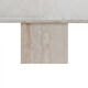 Table basse vintage travertin
