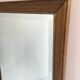 Wooden mirror 126x66cm
