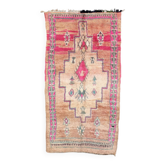 Colorful Boujad Moroccan rug - 369 x 176 cm