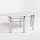 Table basse en marbre au design italien moderne