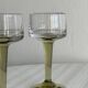 2 liqueur glasses
