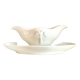 Saucière en porcelaine blanche