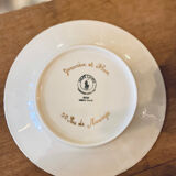 Lot of 6 Limoges plates and Ralph Lauren model Megan.