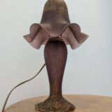 Lampe tulipe pâte de verre
