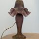 Lampe tulipe pâte de verre