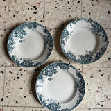 3 deep plates Terre de Fer