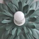 Applique fleur en métal