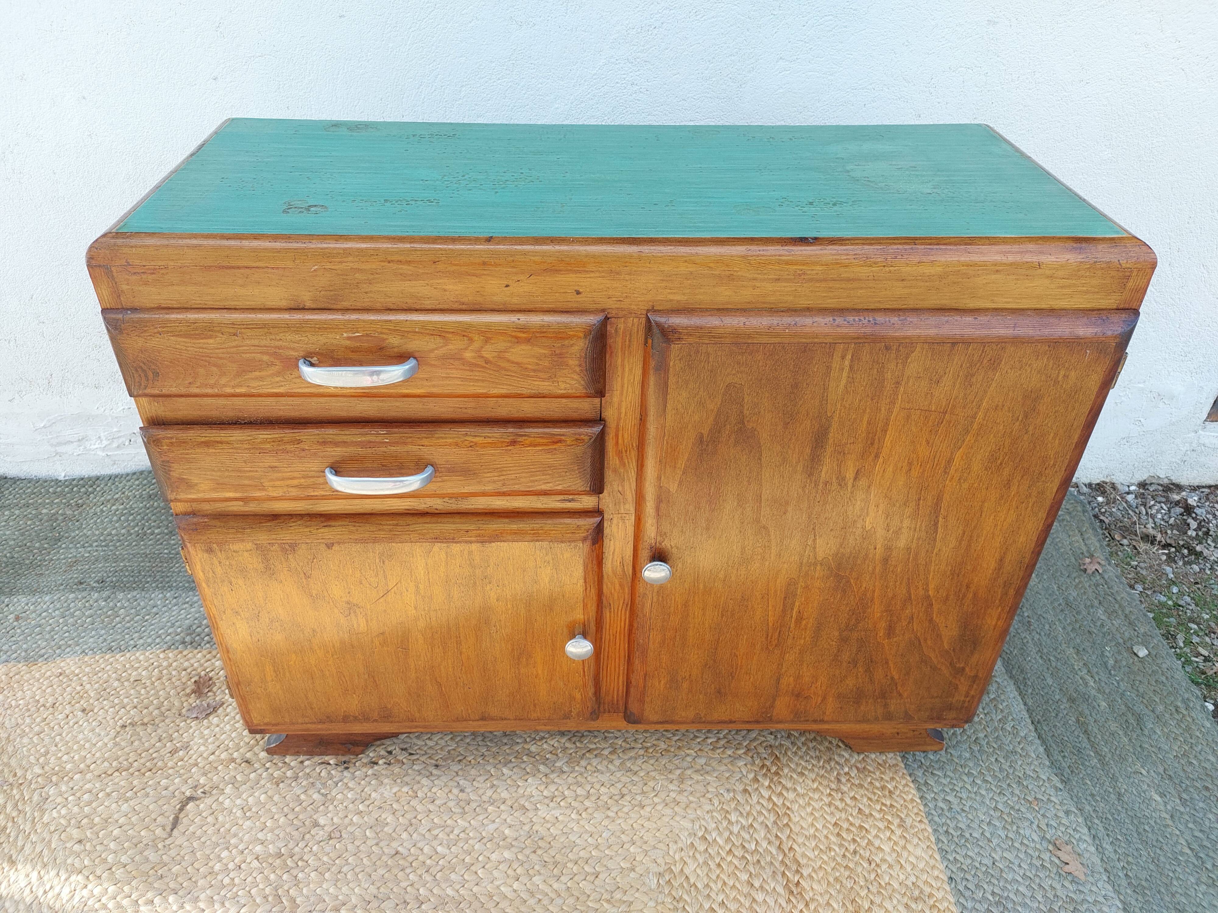 Vintage Mado sideboard with asymmetrical doors