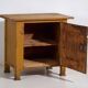 Small mustard-coloured cabinet – Central Europe, around 1890