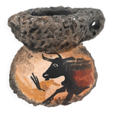 Candle holder André Quiron Vallauris