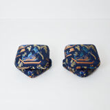 Pair of poufs
