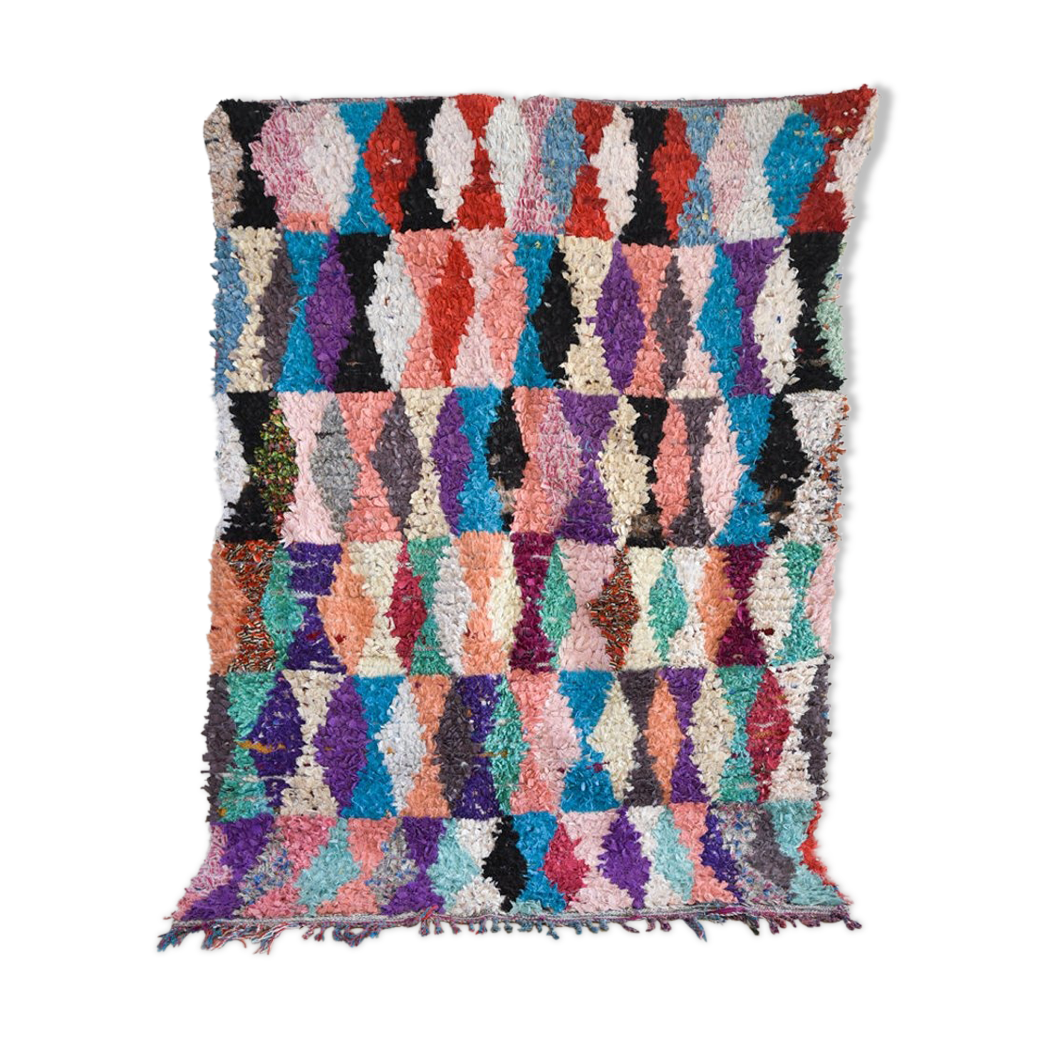 Carpet Boucherouite 210 cm x 150 cm