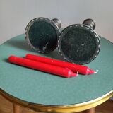 Pair of candle holders