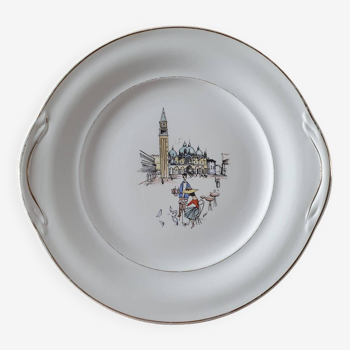 Illustrated dish Venice