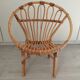 Rattan armchair for children
