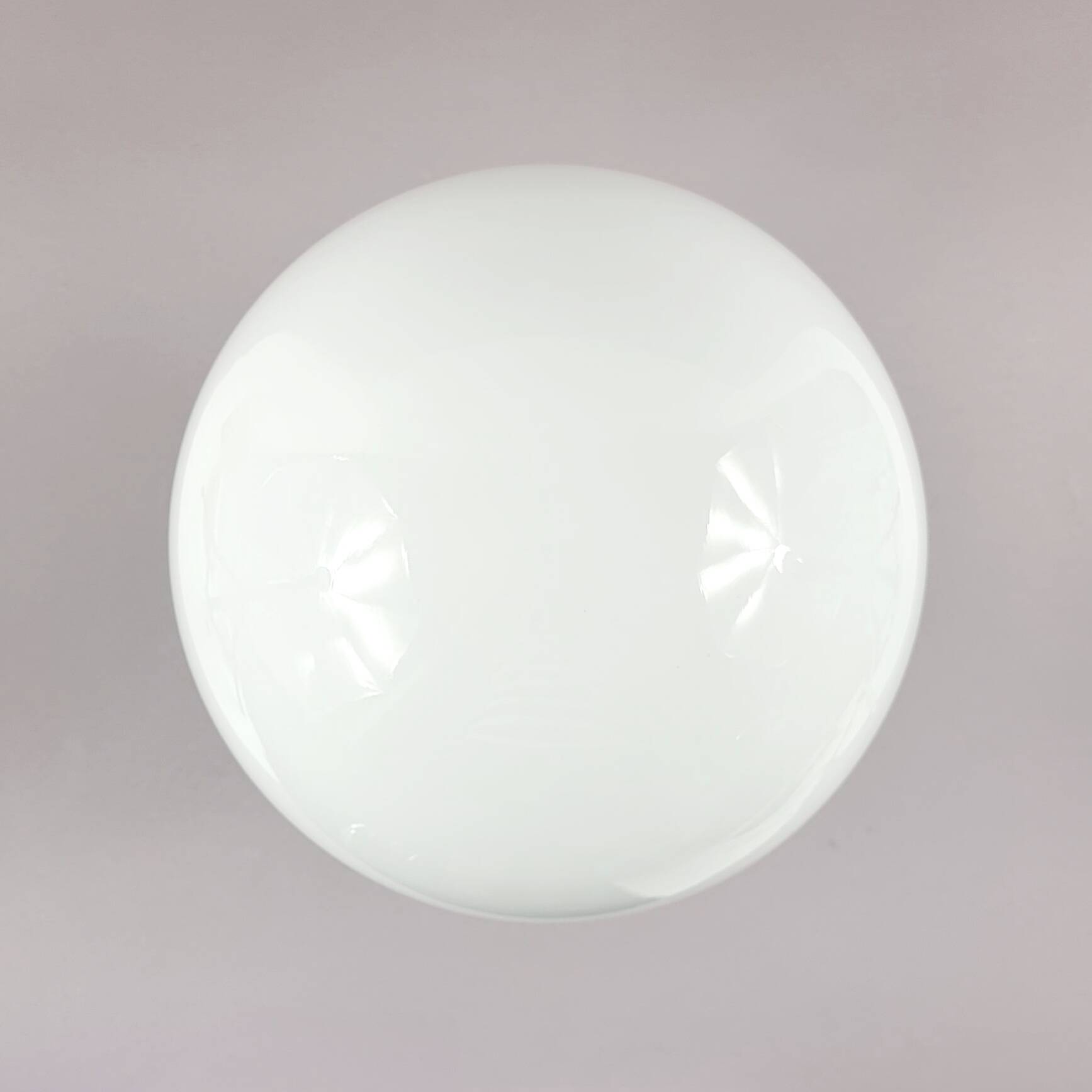 Grande lampe de table en verre en forme de champignon de l'ère spatiale de Limburg, Allemagne, 1970s