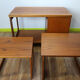 Extendable coffee table nest tables gigognes and beverage cabinet Mcintosh Tristor