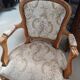 Fauteuil cabriolet de style Louis XV