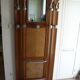 Old wall dressing room coat rack 1940/50