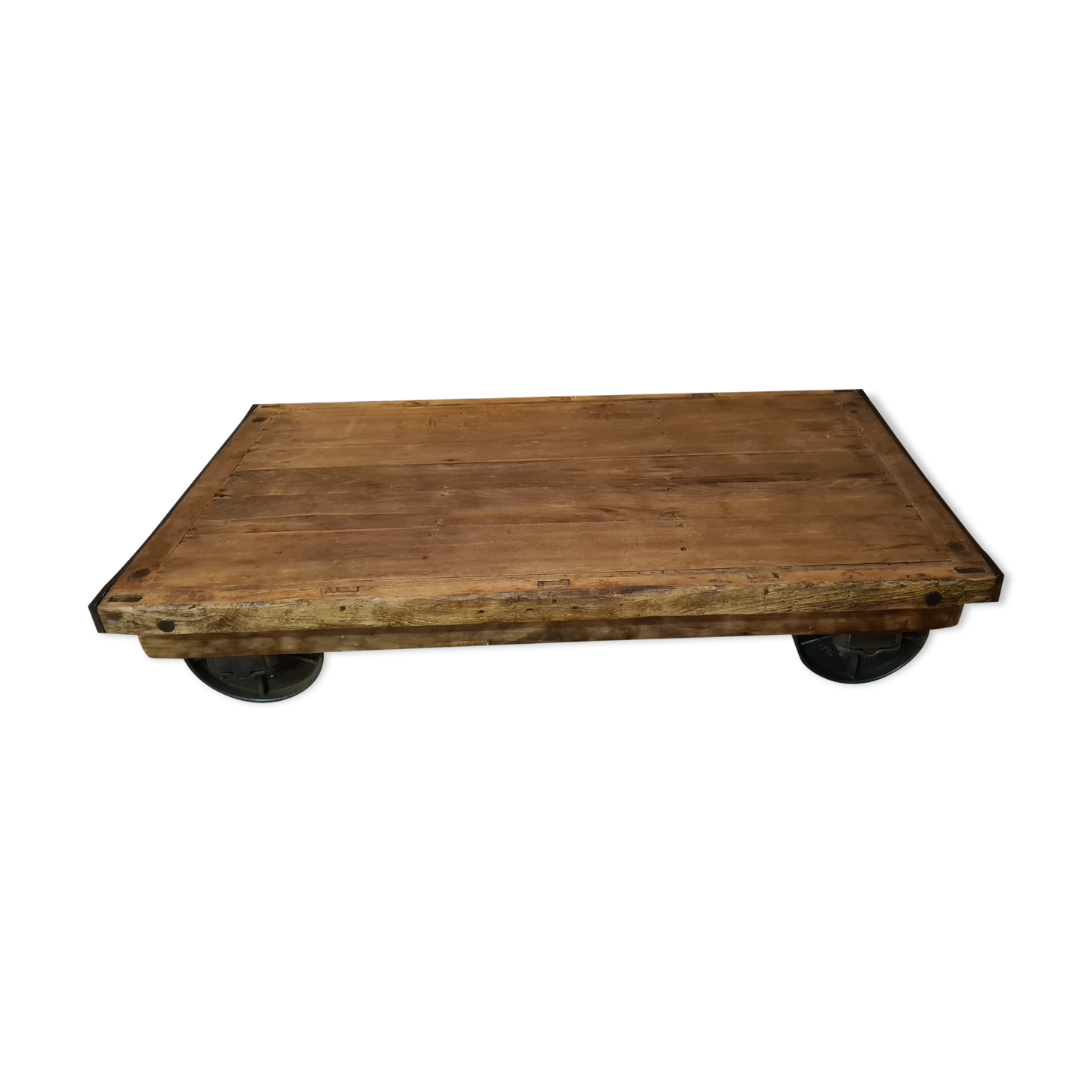 Industrial coffee table