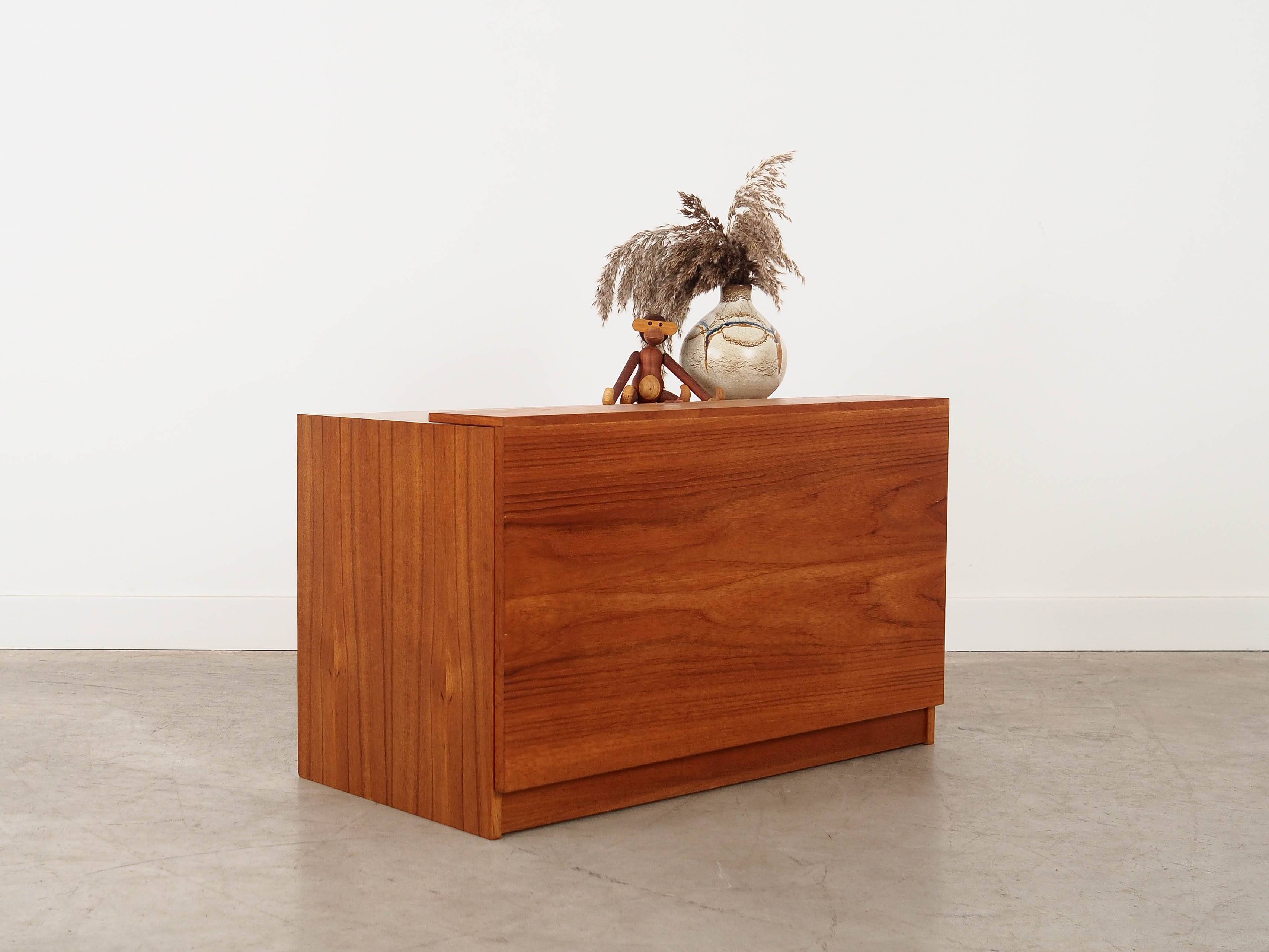 Turntable cabinet, Danish design, 1970s, made in Denmark