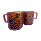 Seventies English Cup Duo