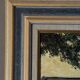 Oil on canvas framed – House with hydrangeas, Yvonne Sellier