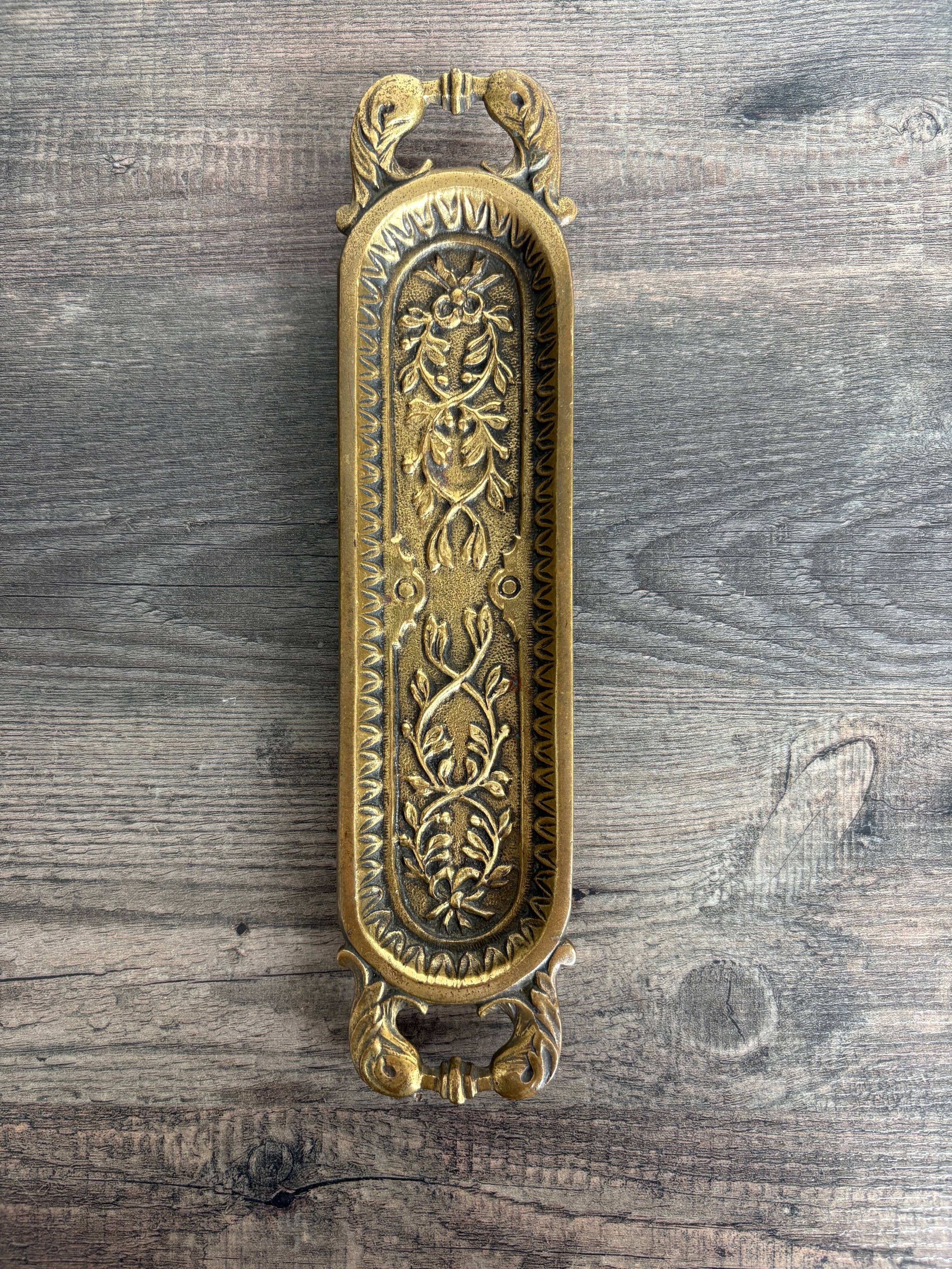 Antique gilded bronze catchall tray